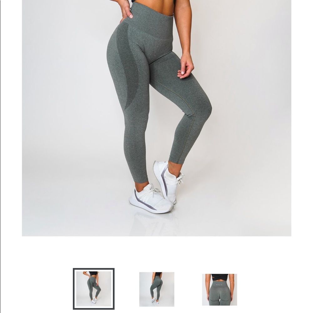 NVGTN Brand New Khaki green leggings